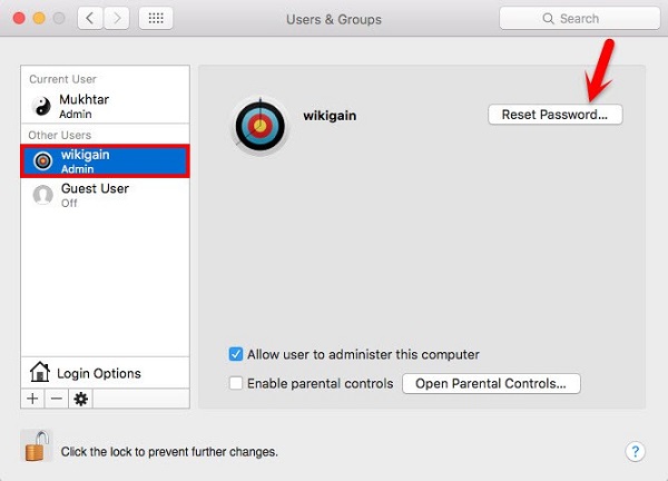 office password recovery for mac os x